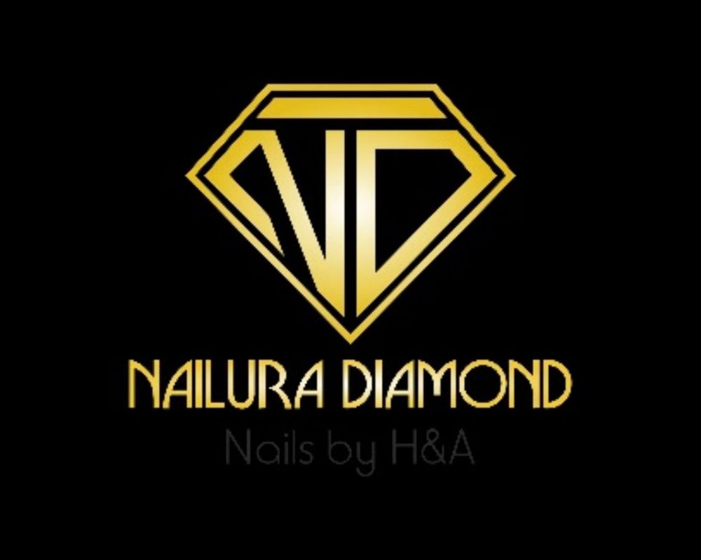 Nailura Diamond logo — Nails by Hela